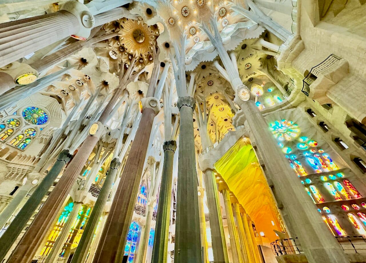 Inside Sagrada Família